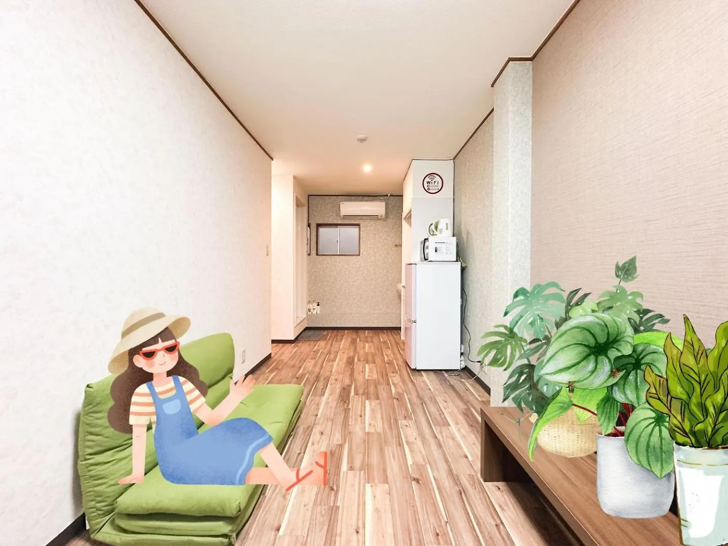 Starsg 星の熊市冈 Osaka 1Ldk 2Ppl Bentencho Station 6Min House Usj Apartment